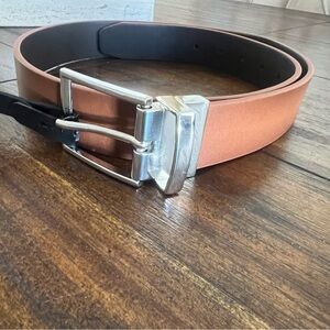 Express Reversible‎ Tan Leather Belt